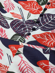 Tropical Printed A-line Kurta