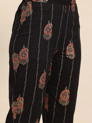 Ethnic Motifs Printed Cotton Shirt with Trousers
