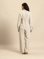 Embroidered Pocket Detail Co-Ords