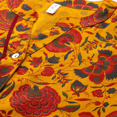 Orange regular a-line top