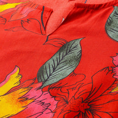 Red Floral Printed Co-ord Set