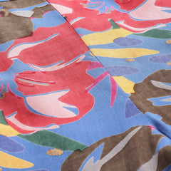 Multicolored Floral Printed Tunic With Trousers