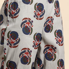 Women's Floral Printed Cotton Kurta Set