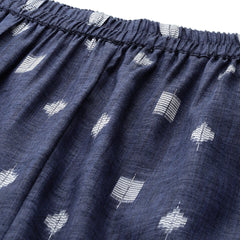 Geometric Self Design Lurex Detail Pure Cotton Co-Ords