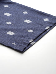 Geometric Self Design Lurex Detail Pure Cotton Co-Ords