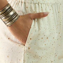 Cotton Printed Top with Palazzos