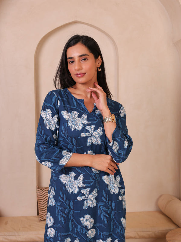 Floral Printed Top With Palazzo Co-Ords