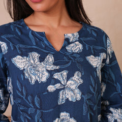 Floral Printed Top With Palazzo Co-Ords