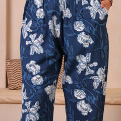 Floral Printed Top With Palazzo Co-Ords