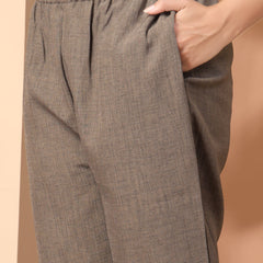 Embroidered Shirt with Trousers